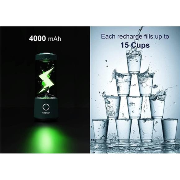 Portable Blender USB Rechargeable, Personal Size Blender , 20Oz (Green) - Picture 2 of 6